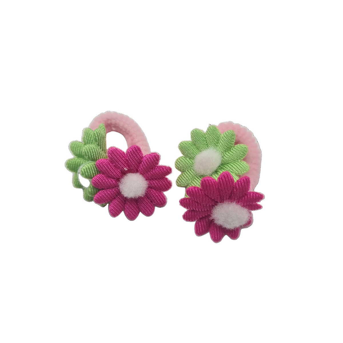 Migant Children Bebe Flower Hair Elastics