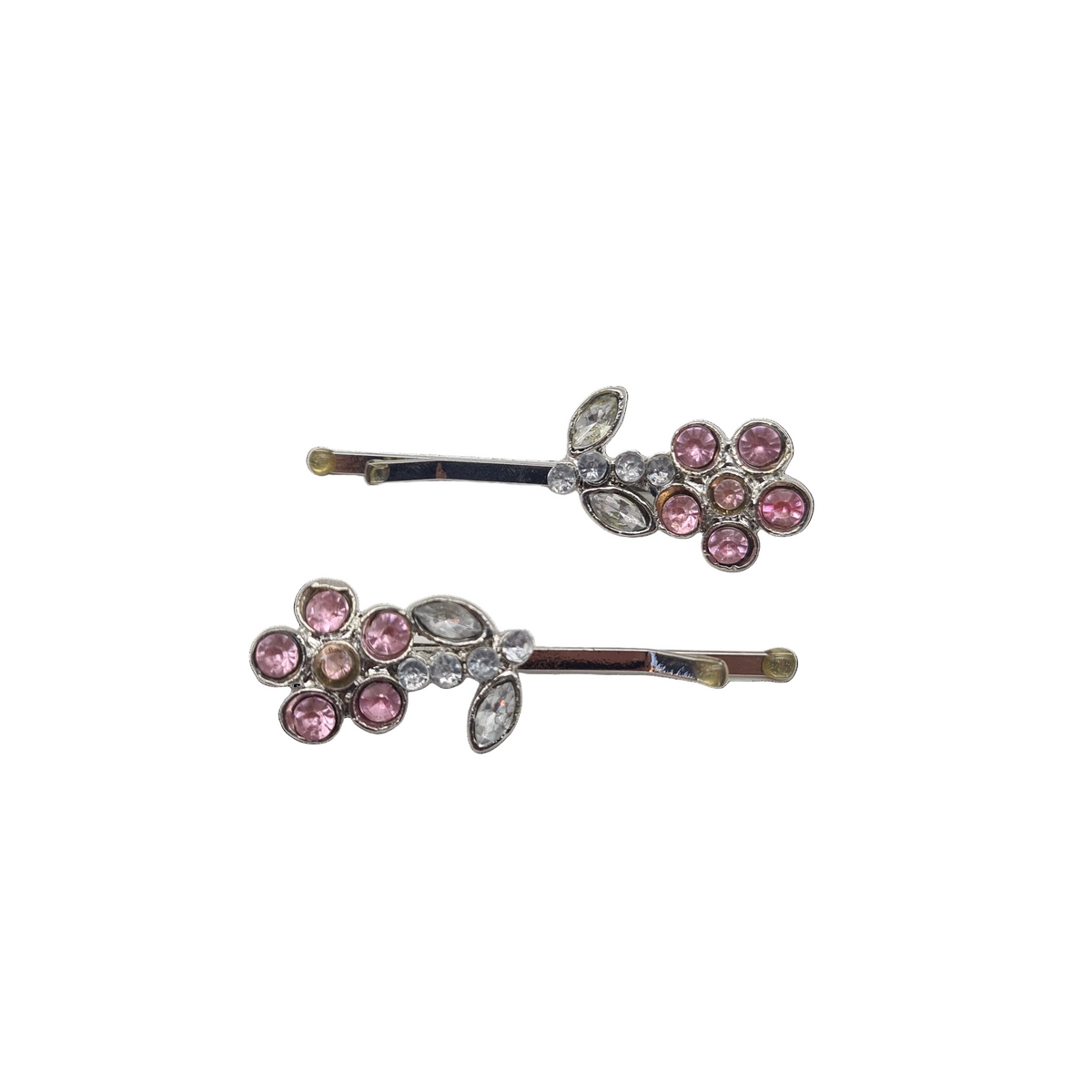 Migant Crystal Flower Branch Hair Pins – 3 Colors