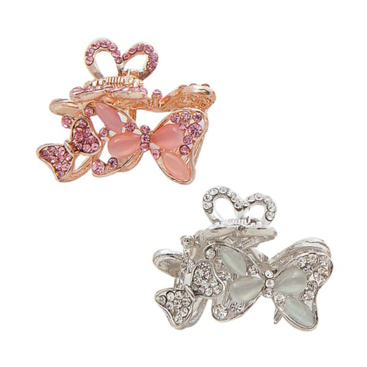 Migant Crystal Butterfly Hair Claw Clip – 5 cm