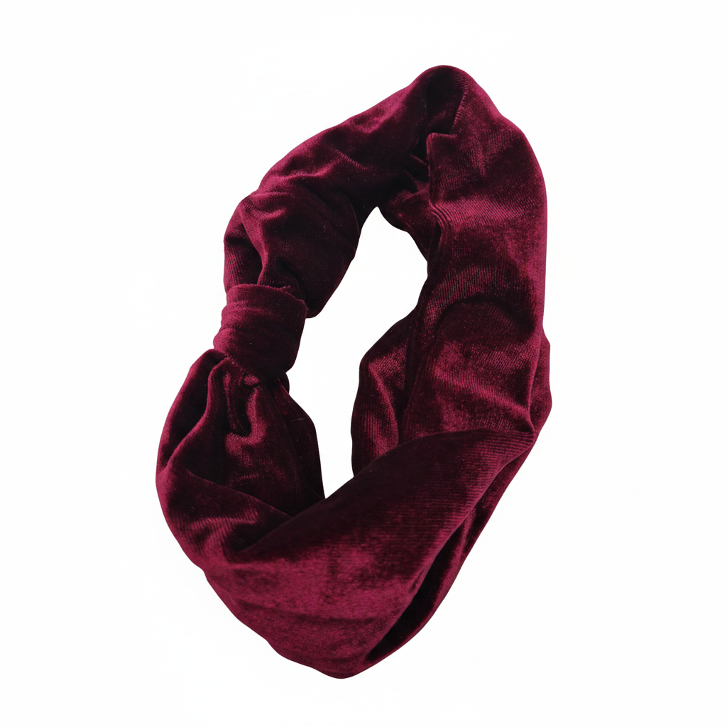 Migant Luxe Velvet Twisted Headbands – Set of 4 Colors