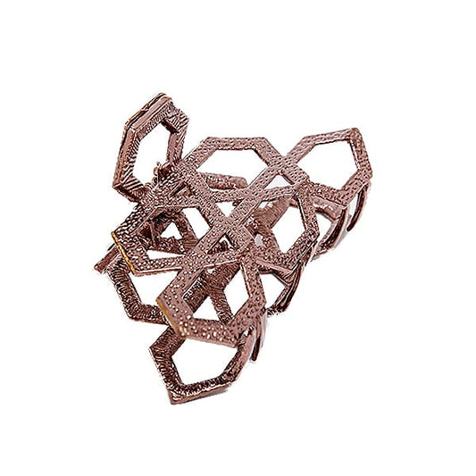 Migant Metallic Geometric Hair Clip – 3 Colors