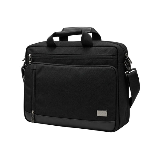 Leastat Laptop Bag 6601 in black - right-front angle