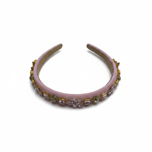 Jeweled Embellished Headband – Pastel Colors