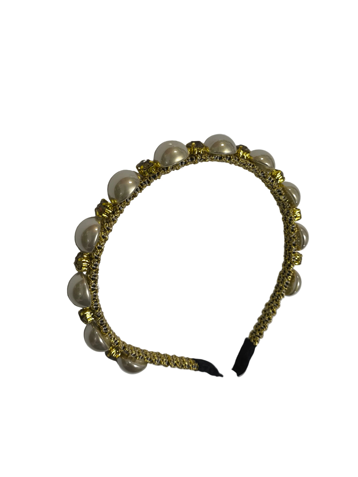 Beaded Statement Hair Headband – Elegant, Bold & Glam