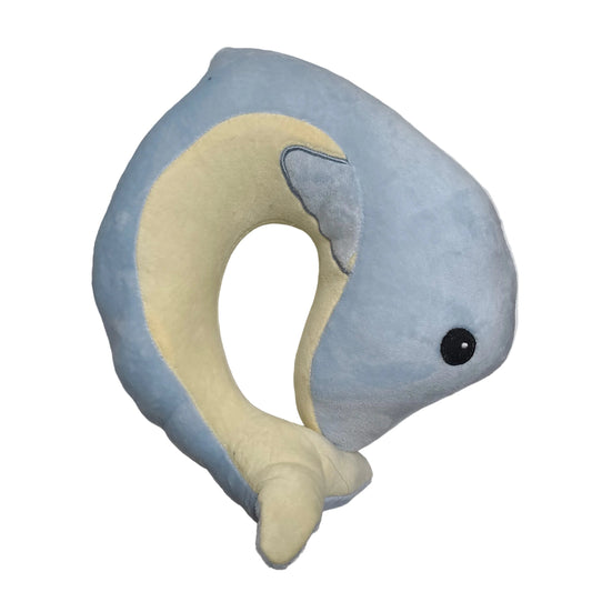 Cute Dolphin Plush Travel Neck Pillow – 5 Colors