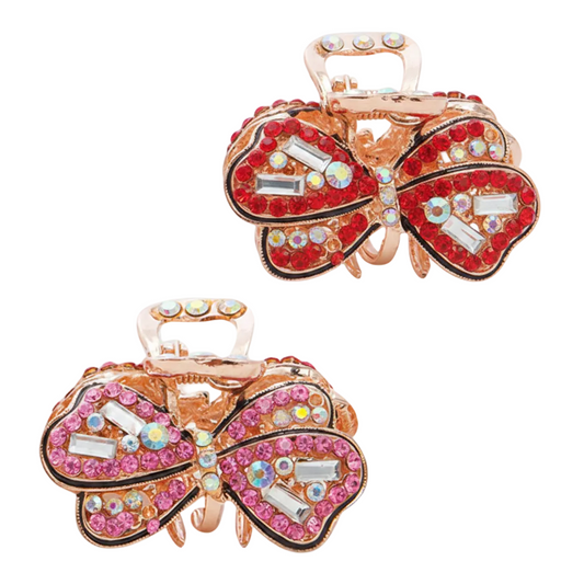 Crystal Butterfly Hair Claw Clip – 4 Colors
