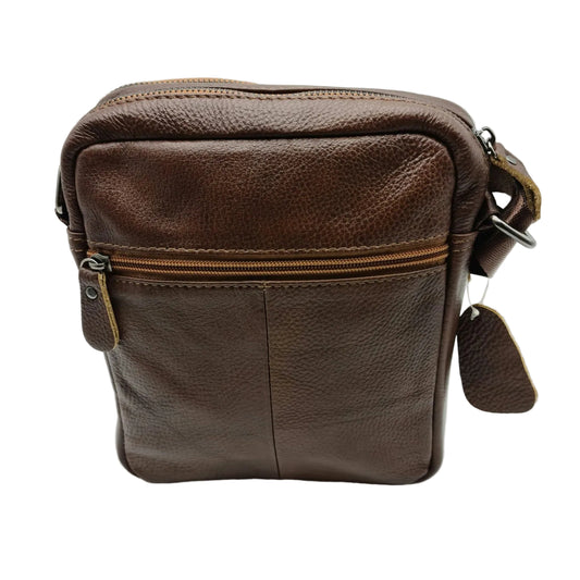 Migant Design brown leather shoulder bag - Migant