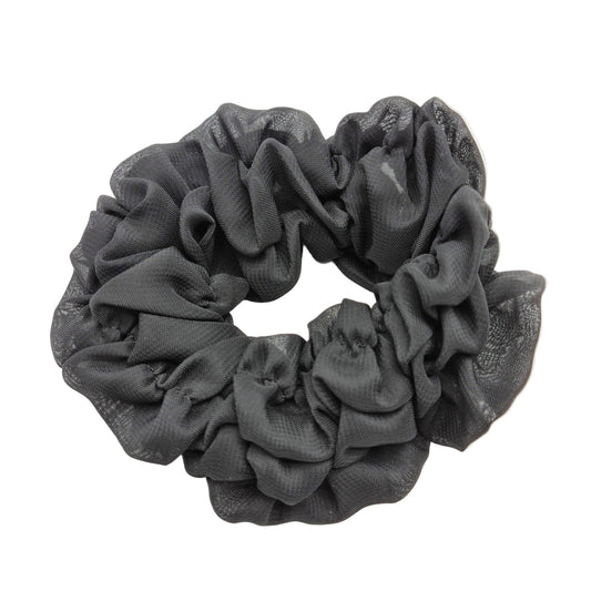 Migant Soft Black Cotton Scrunchie
