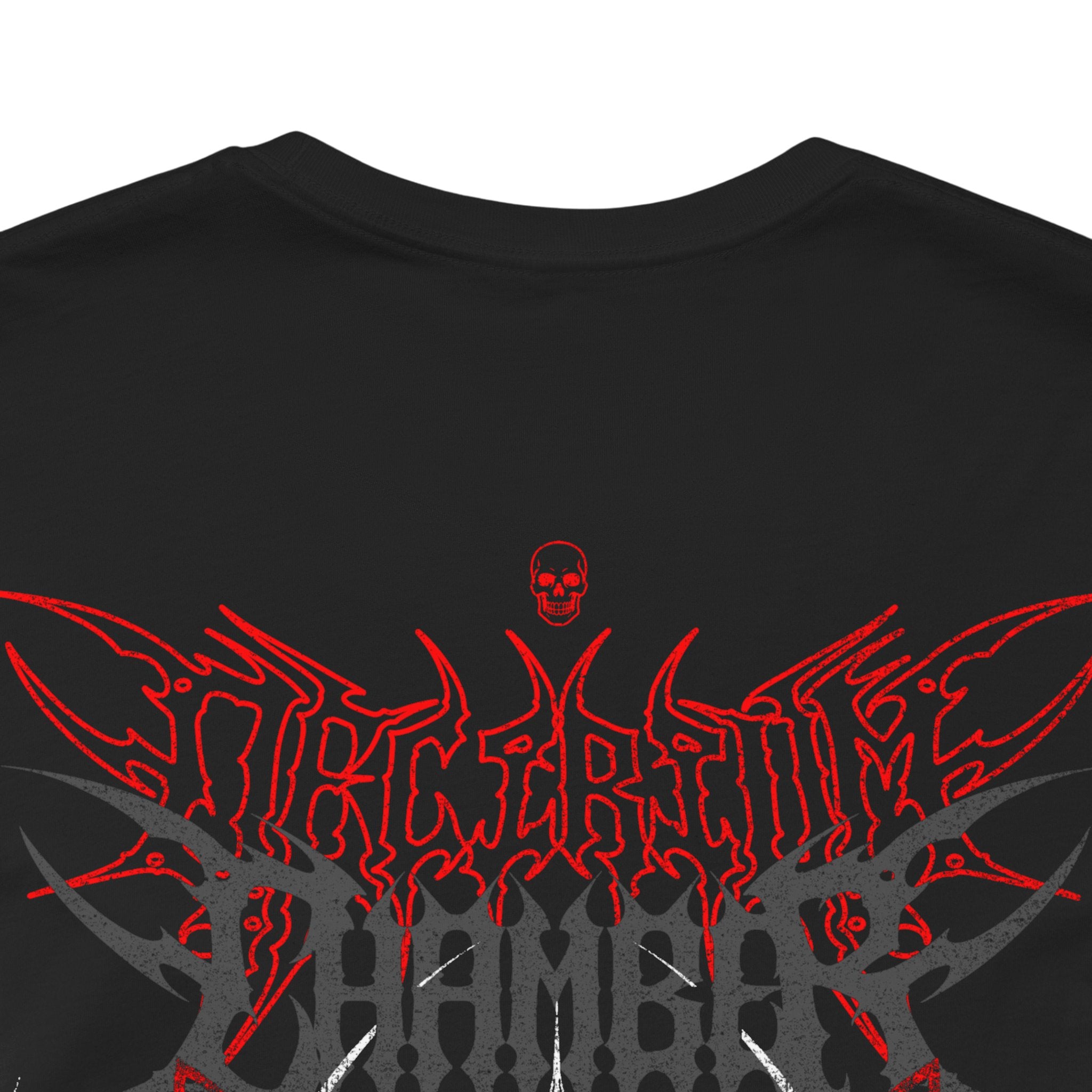 Skull Gothic Graphic Tee – Chamber Logo Backprint