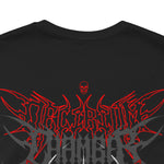 Load image into Gallery viewer, Skull Gothic Graphic Tee – Chamber Logo Backprint
