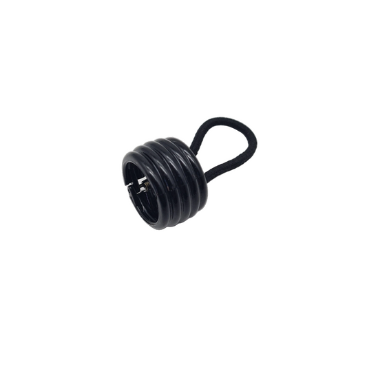 Migant Black Spiral Coiled Hair Tie
