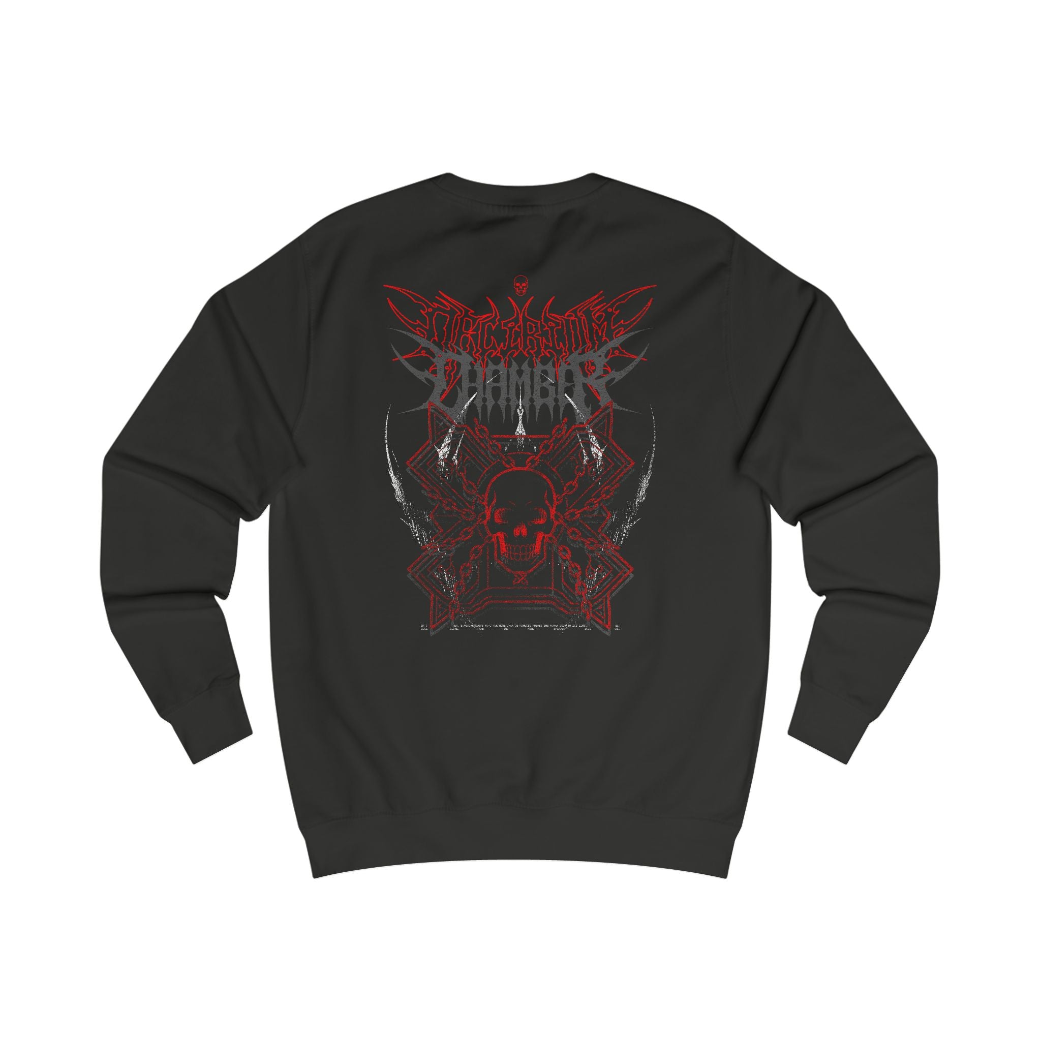 Delirium Chamber Red & Silver Logo Sweatshirt