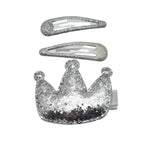 Load image into Gallery viewer, Hair accessories clip crown in glitter
