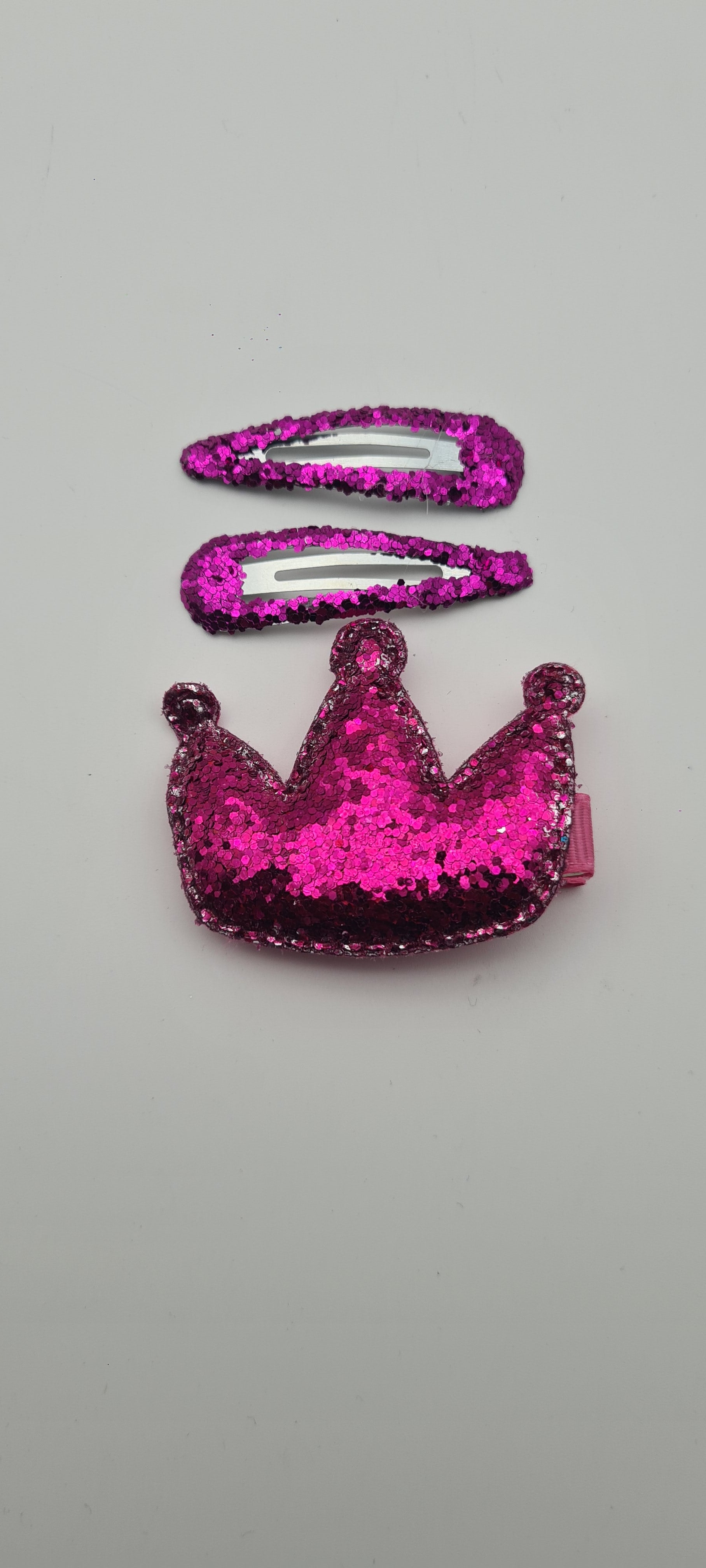 Hair accessories clip crown in glitter