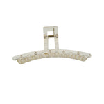 Load image into Gallery viewer, Women&#39;s hair clip giant transparent, 13 cm  It is made of unbreakable material that does not break.
