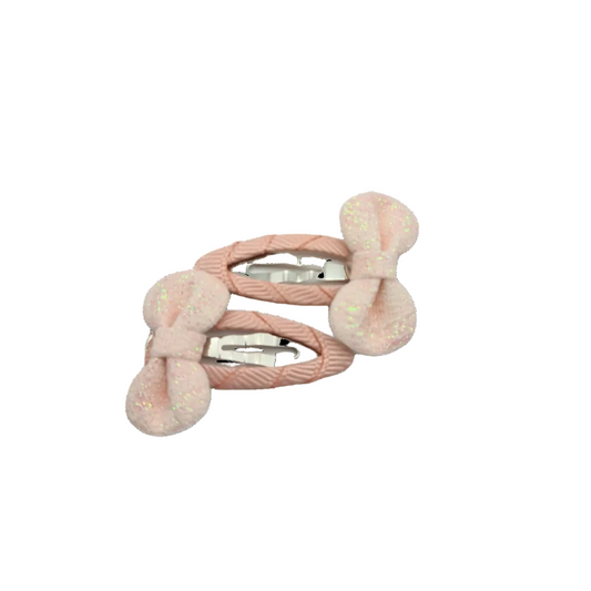 Migant Children Plush Bow Hair Clips