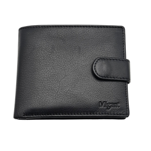 Migant design Black or Brown genuine leather wallet in giftbox 6443