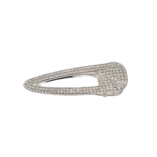 Migant Full Crystal Rhinestone Teardrop Hair Clip