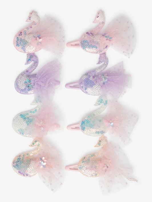 Migant Sequin Flamingo Hair Clips
