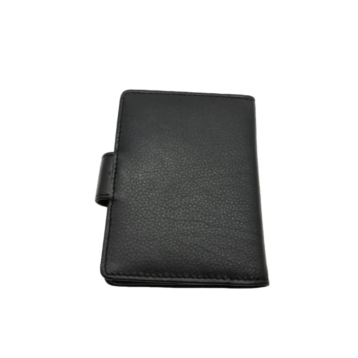 Migant Men's 100% Genuine Black Cow Leather Card Wallet