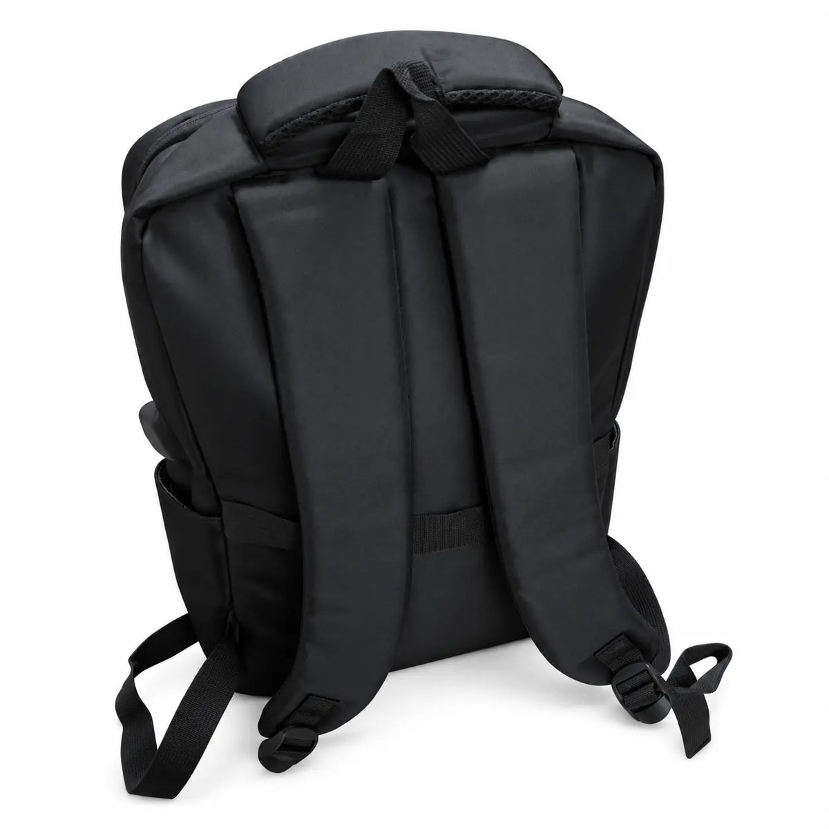 Across Black Everyday Backpack – rear view