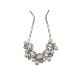 Load image into Gallery viewer, Luxury Pearl &amp; Crystal Gold Hair Hook – Bridal Elegance
