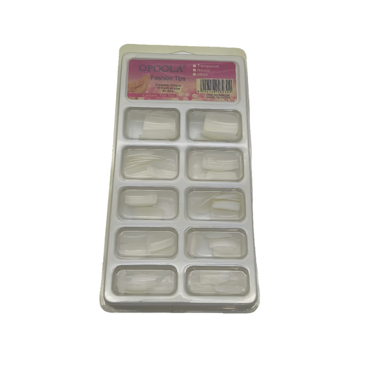 Transparent Nail Tips – 100 Pieces