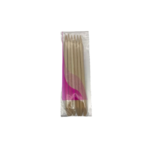 Wooden Cuticle Sticks / Manicure Sticks – Set of 6