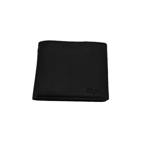 Migant Men's Leather Wallet 6444 with RFID Protection
