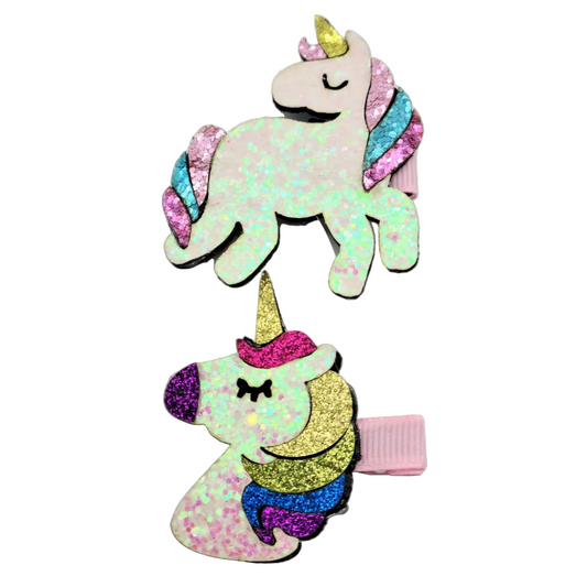 Migant Unicorn Child Hair Clips