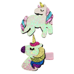 Load image into Gallery viewer, Unicorn child clips - Migant
