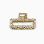 Load image into Gallery viewer, 🌸 Pearl Beaded Rectangular Hair Clip – 3 Colors
