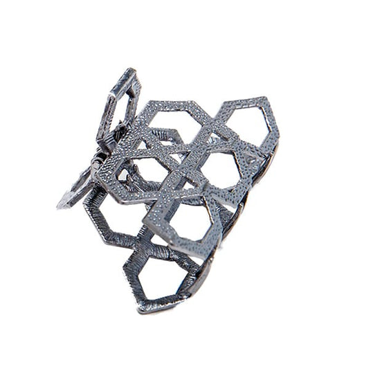 Migant Metallic Geometric Hair Clip – 3 Colors