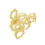 Load image into Gallery viewer, Migant Metallic Geometric Hair Clip 3 colors!
