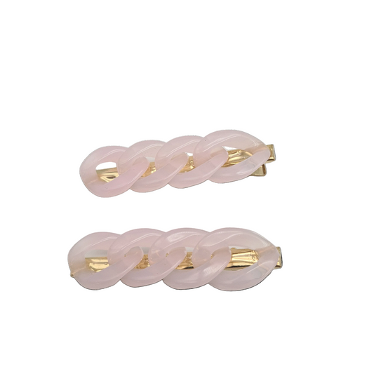 Migant Braided Chain Hair Clips Set – 3 Colors