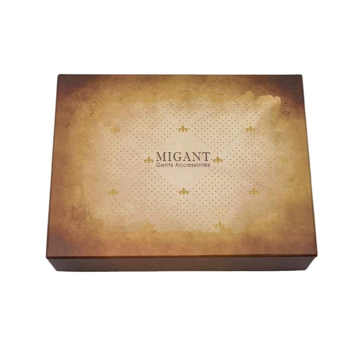 Migant design Black or Brown genuine leather wallet in giftbox 6443 - Migant