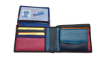 Load image into Gallery viewer, Migant Design Multicolor leather wallet with RFID protection coin case 10 card slot and 2 note compartment - Migant
