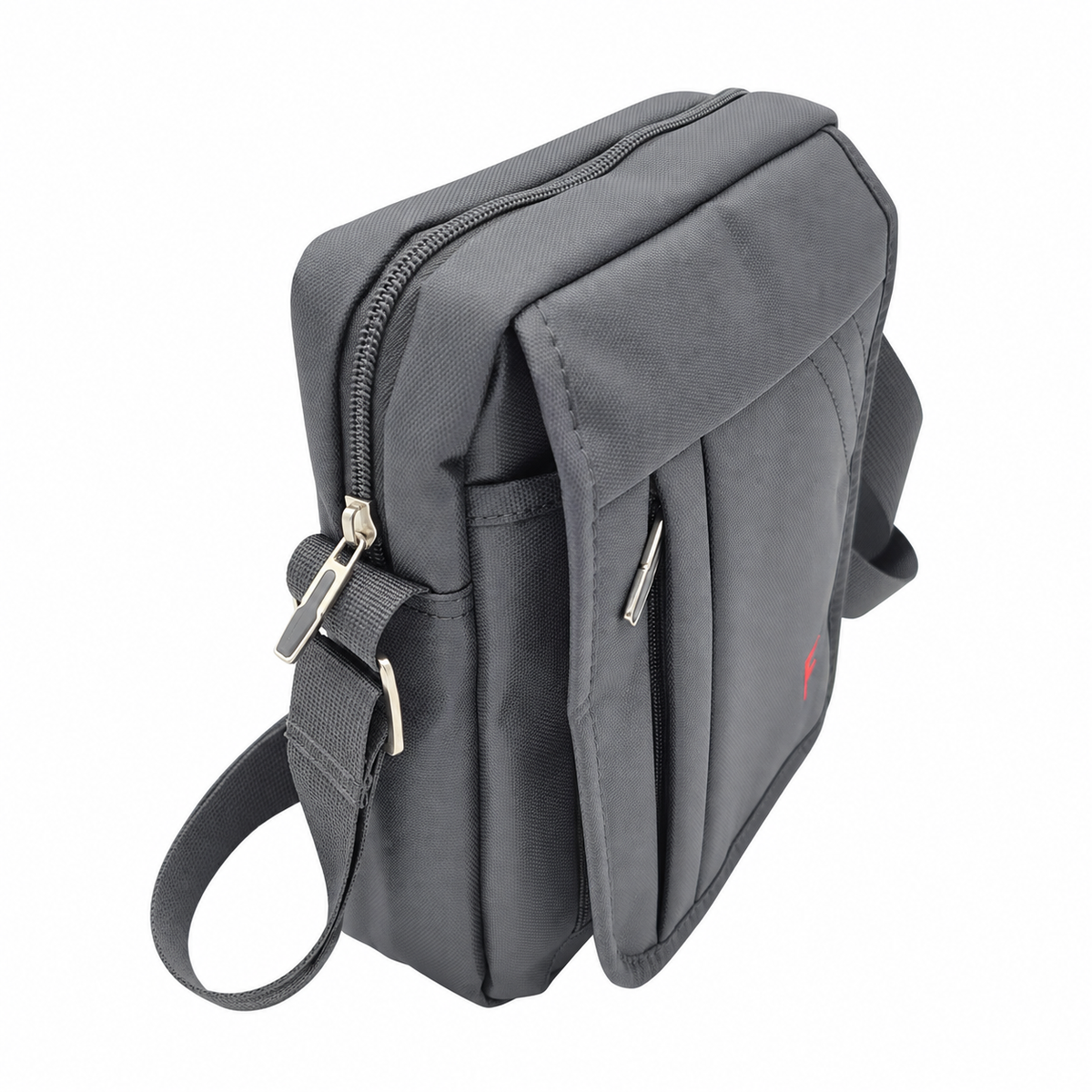 Forecast 10081S dark gray shoulder bag side view on white background