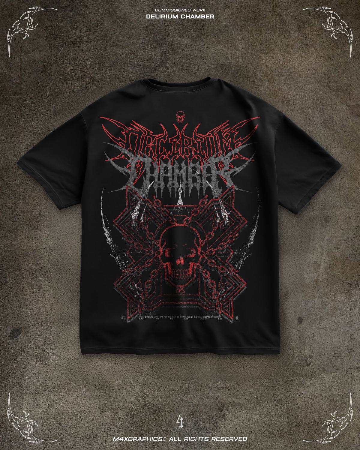 Delirium Chamber Official Oversized T-Shirt
