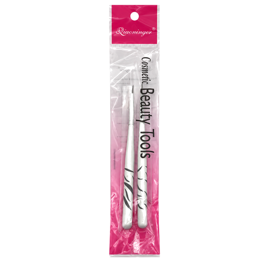 Migant two-piece cosmetic beauty tool set in pink packaging