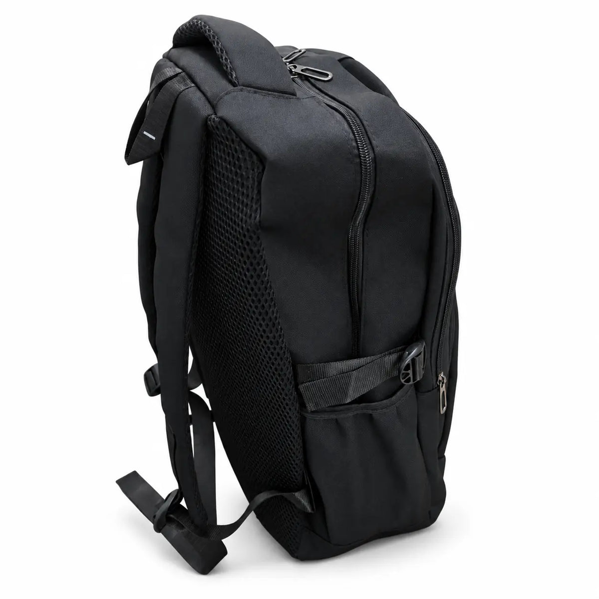 Migant Black Everyday Backpack – side view