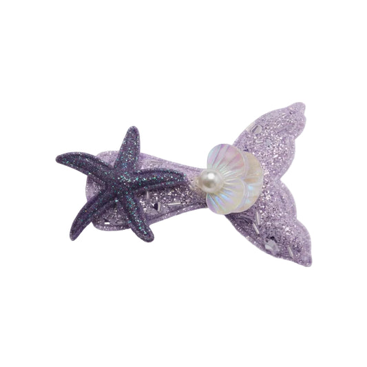 Migant Children Glitter Mermaid Starfish Hair Clips