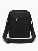 Load image into Gallery viewer, Across Black Multi-Compartment Crossbody / Shoulder Bag 5112
