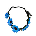 Load image into Gallery viewer, Floral Headband – Boho Style with Vibrant Colors 🌸
