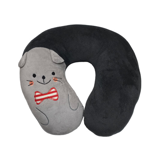 Cute Animal Plush Travel Neck Pillow – 4 Designs