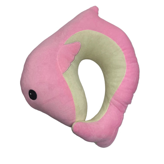 Cute Dolphin Plush Travel Neck Pillow – 5 Colors
