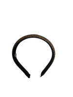 Load image into Gallery viewer, Black &amp; Gold Luxe Slim Headband – Minimal, Elegant &amp; Chic
