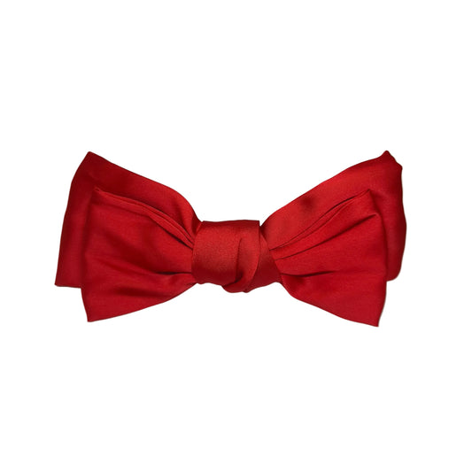 Migant Elegant Satin Bow Hair Clip – 5 Colors