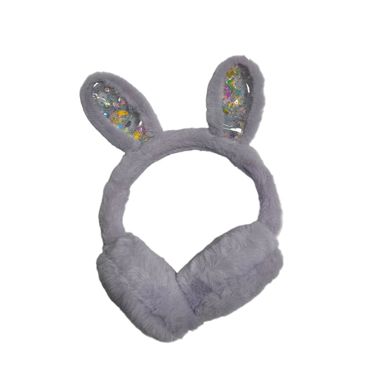 Bunny Ears Faux Fur Earmuffs – Cute, Warm & Playful