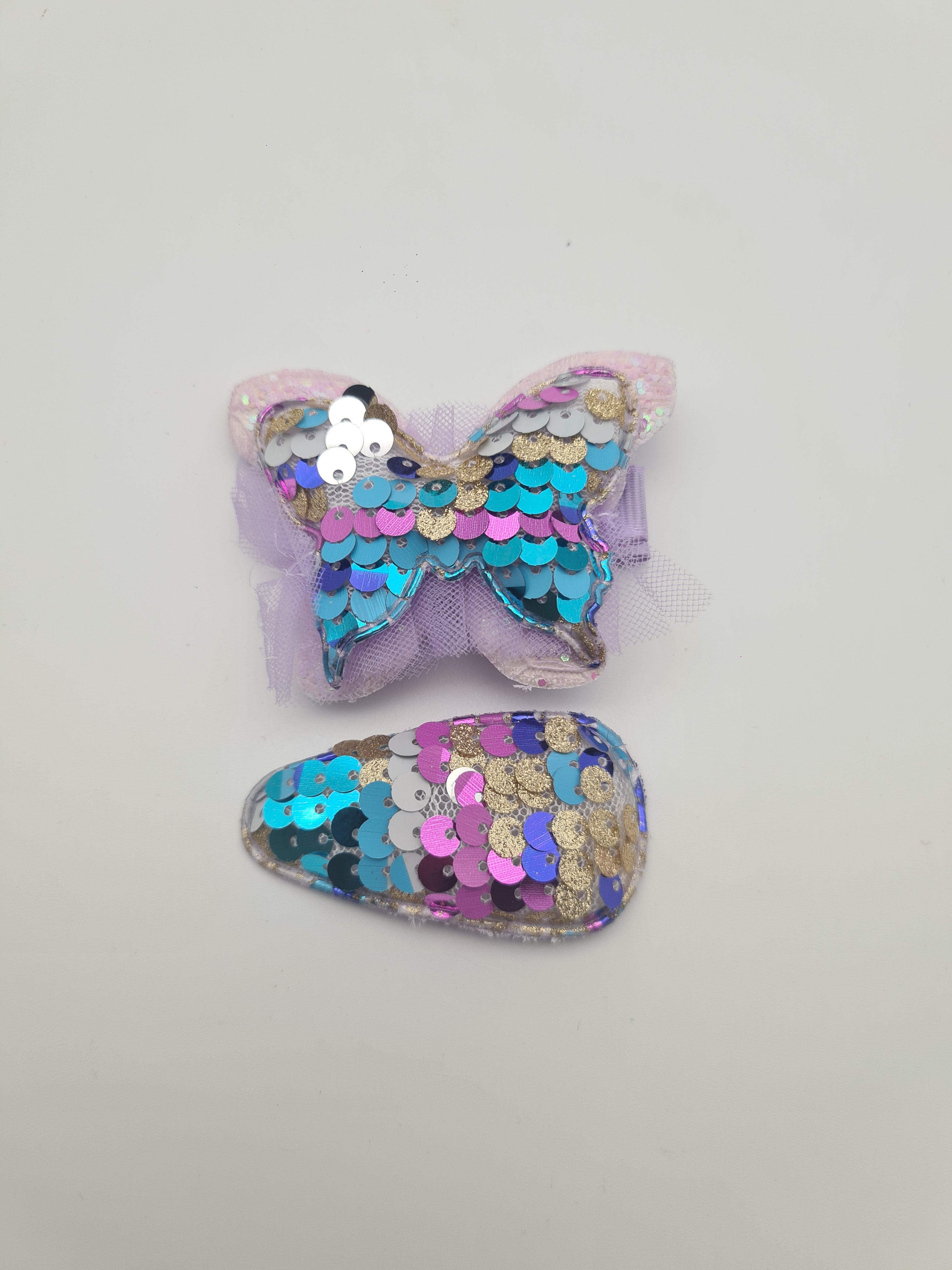 Children hair accessories with butterfly clip
